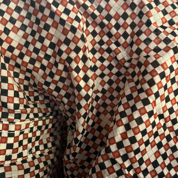 Tory Burch blouse; beautiful 100% cotton half button blouse size 4 - Picture 5 of 6